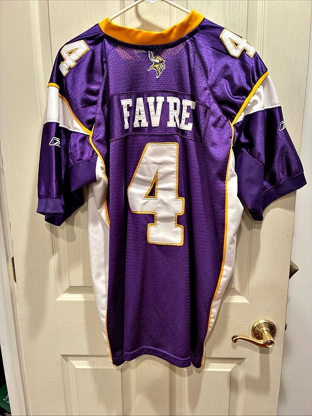 Reebok Brett Favre Minnesota Vikings Reebok NFL Equipment Jersey NFL Jersey
